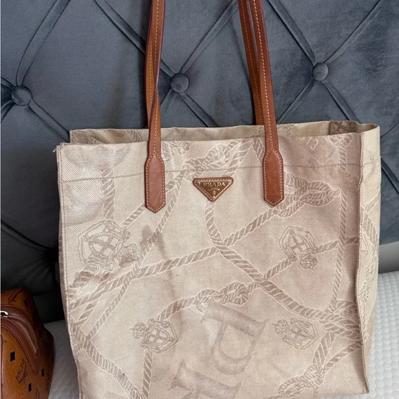 ✨ FLASH SALE ✨ Authentic Prada Shopper Tote - Picture 9 of 11